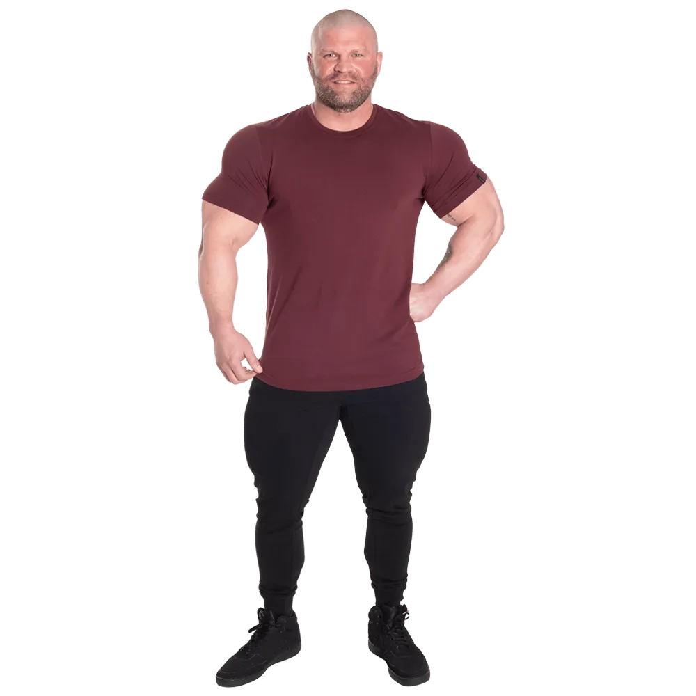 Classic Tapered Tee - Maroon