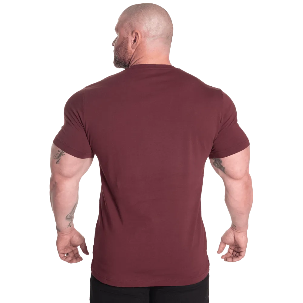 Classic Tapered Tee - Maroon