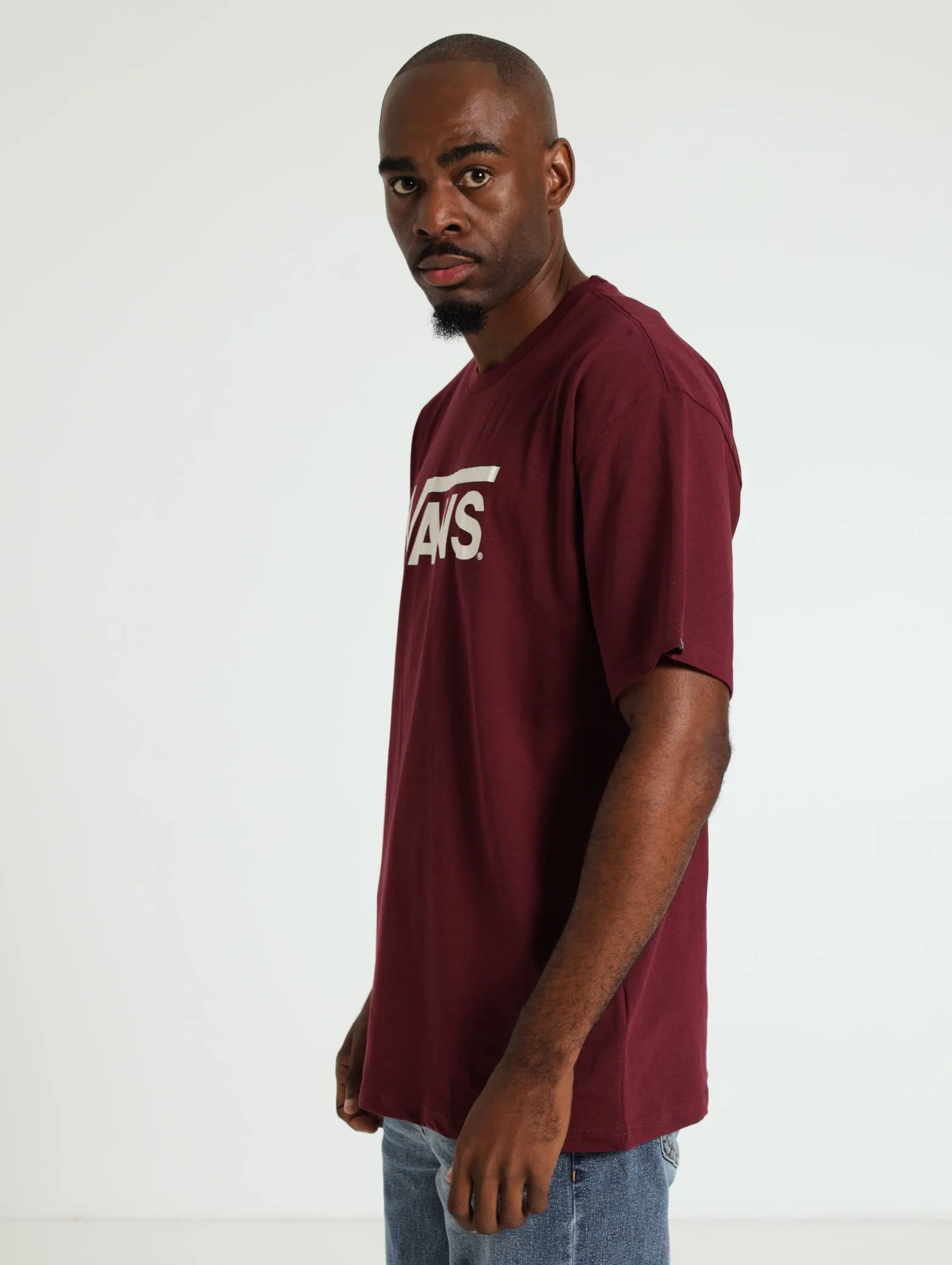 Classic Tee - Burgundy