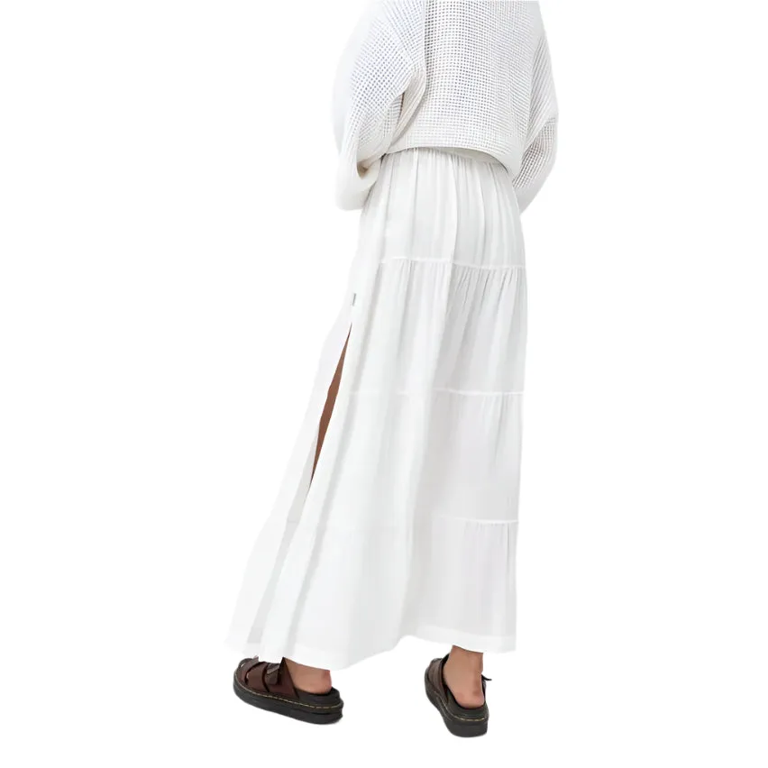 Classic Tiered Maxi Skirt