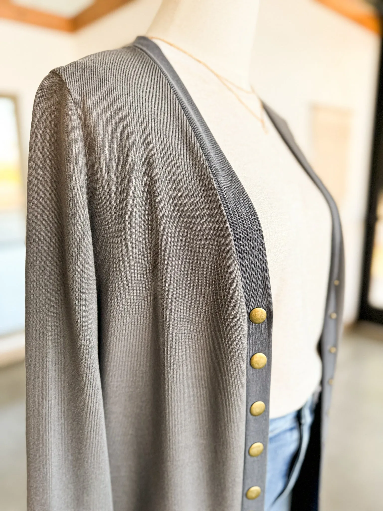 Cleo Cardigan - Grey