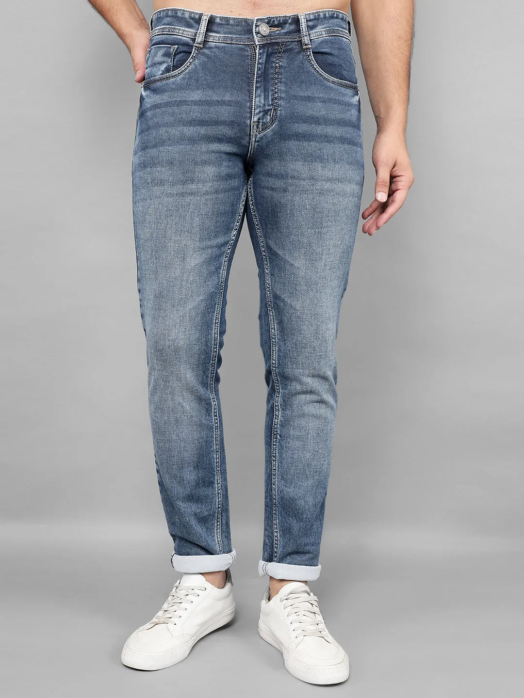 COBB Blue Narrow Fit Premium Jeans