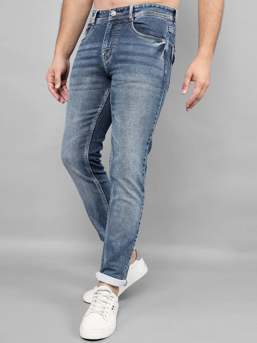 COBB Blue Narrow Fit Premium Jeans