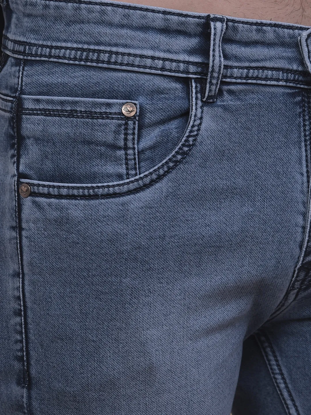 COBB MEDIUM BLUE NARROW-FIT PREMIUM JEANS