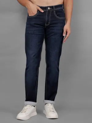 COBB Mens Navy Blue Jeans