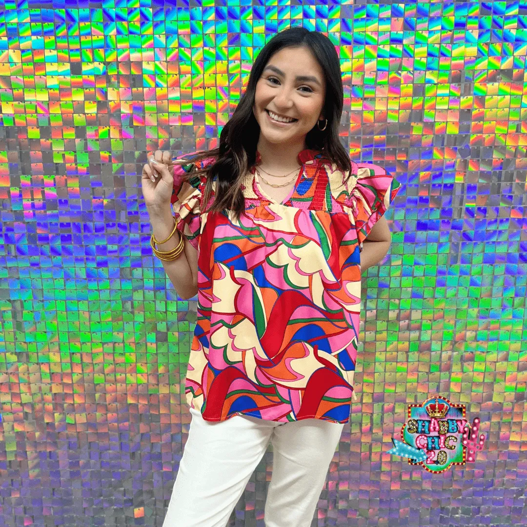 Color Me Crazy Top