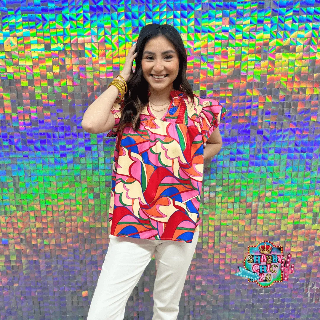 Color Me Crazy Top