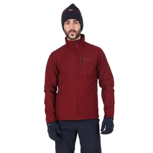 Columbia Men Maroon Ascender Soft Shell Jacket