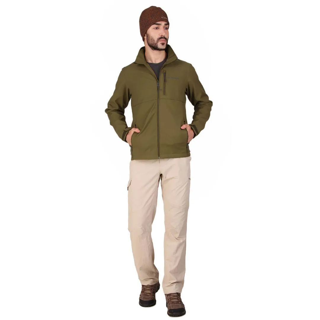 Columbia Men Olive Ascender Soft Shell Jacket