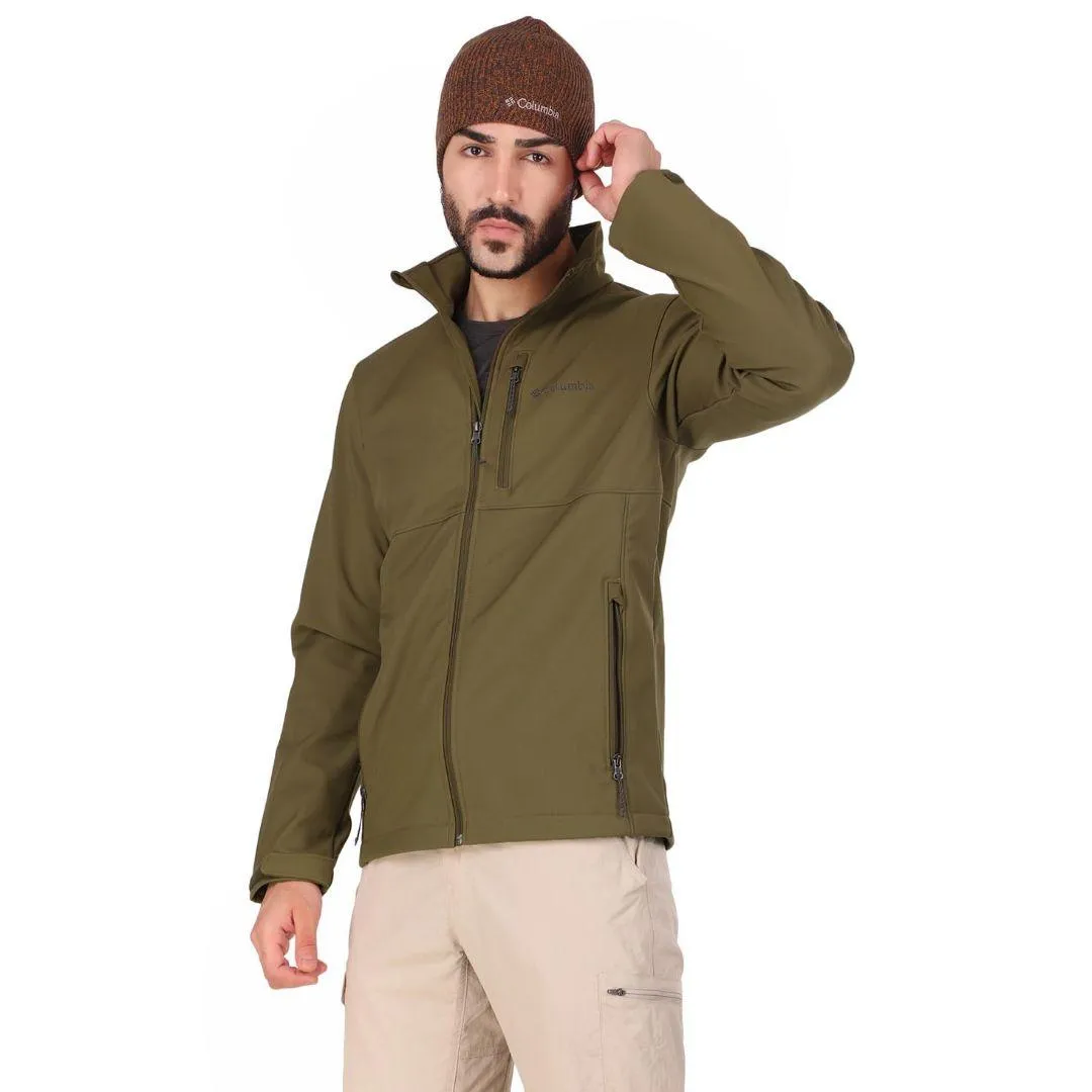 Columbia Men Olive Ascender Soft Shell Jacket