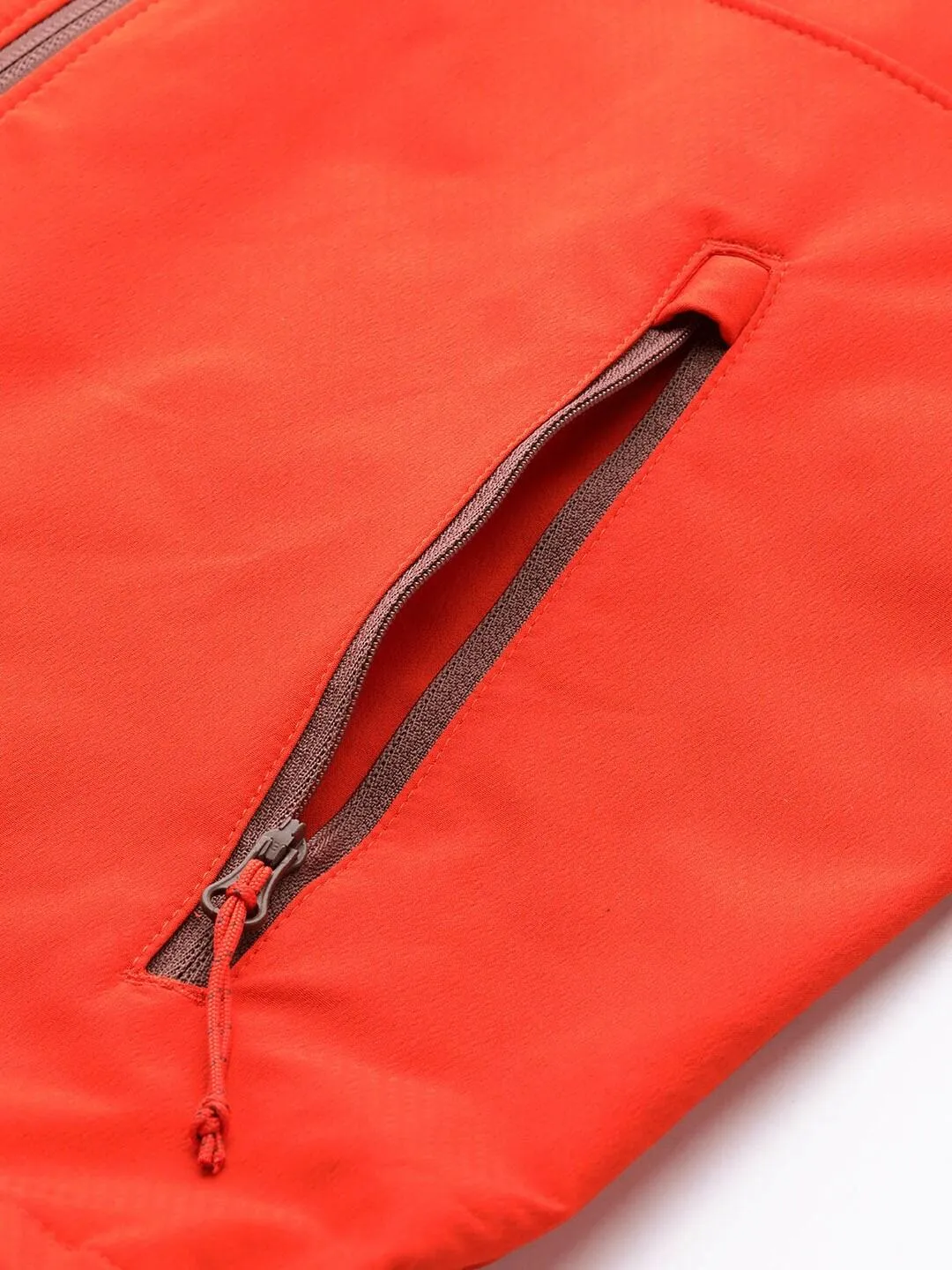 Columbia Men Orange Tall Heights Hooded Soft Shell Jacket