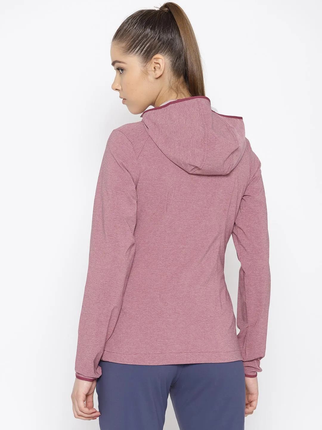 Columbia Women Pink Heather Canyon Soft Shell Jacket