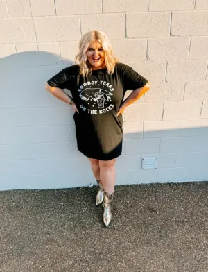 Cowboy Tears T-Shirt Dress