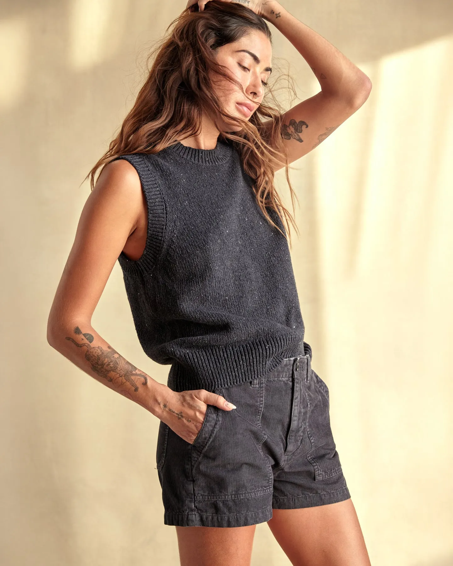 Crescent Knit Tank