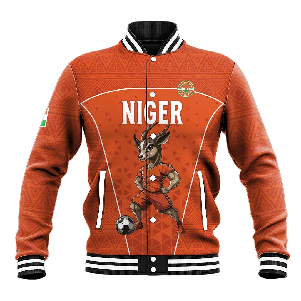 Custom Niger Football Baseball Jacket Allez Menas LT15