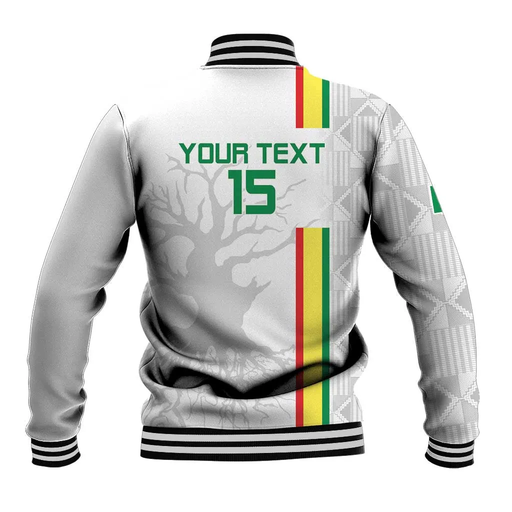 Custom Senegal Football Baseball Jacket We Are Champions LT15