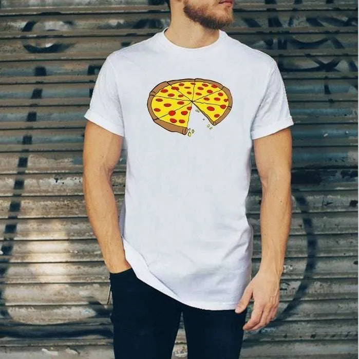 Cute Pizza Short Sleeve Family