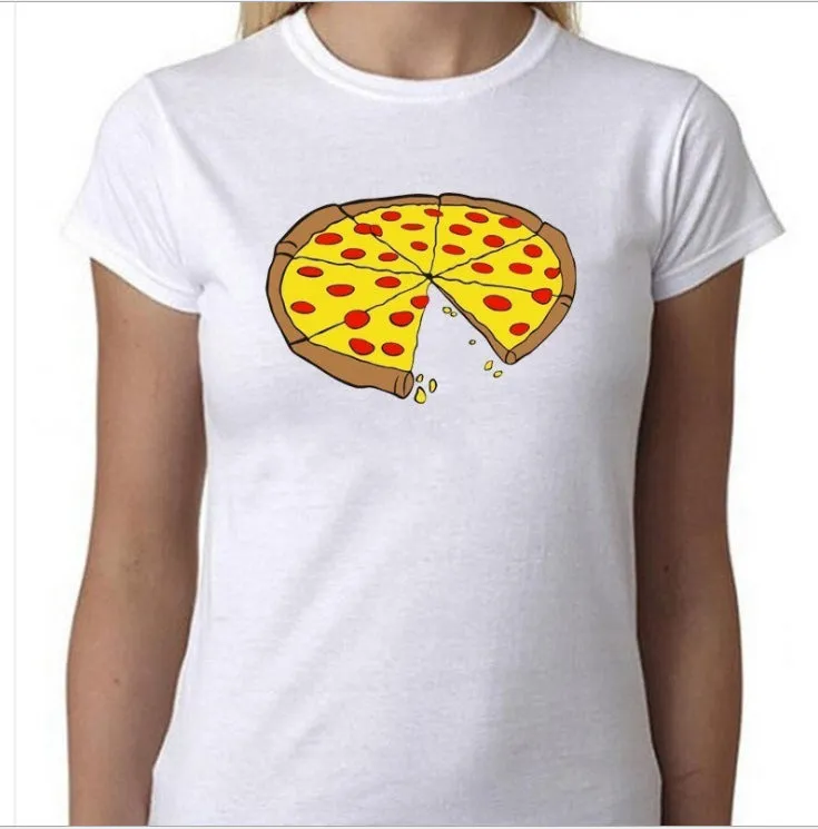 Cute Pizza Short Sleeve Family