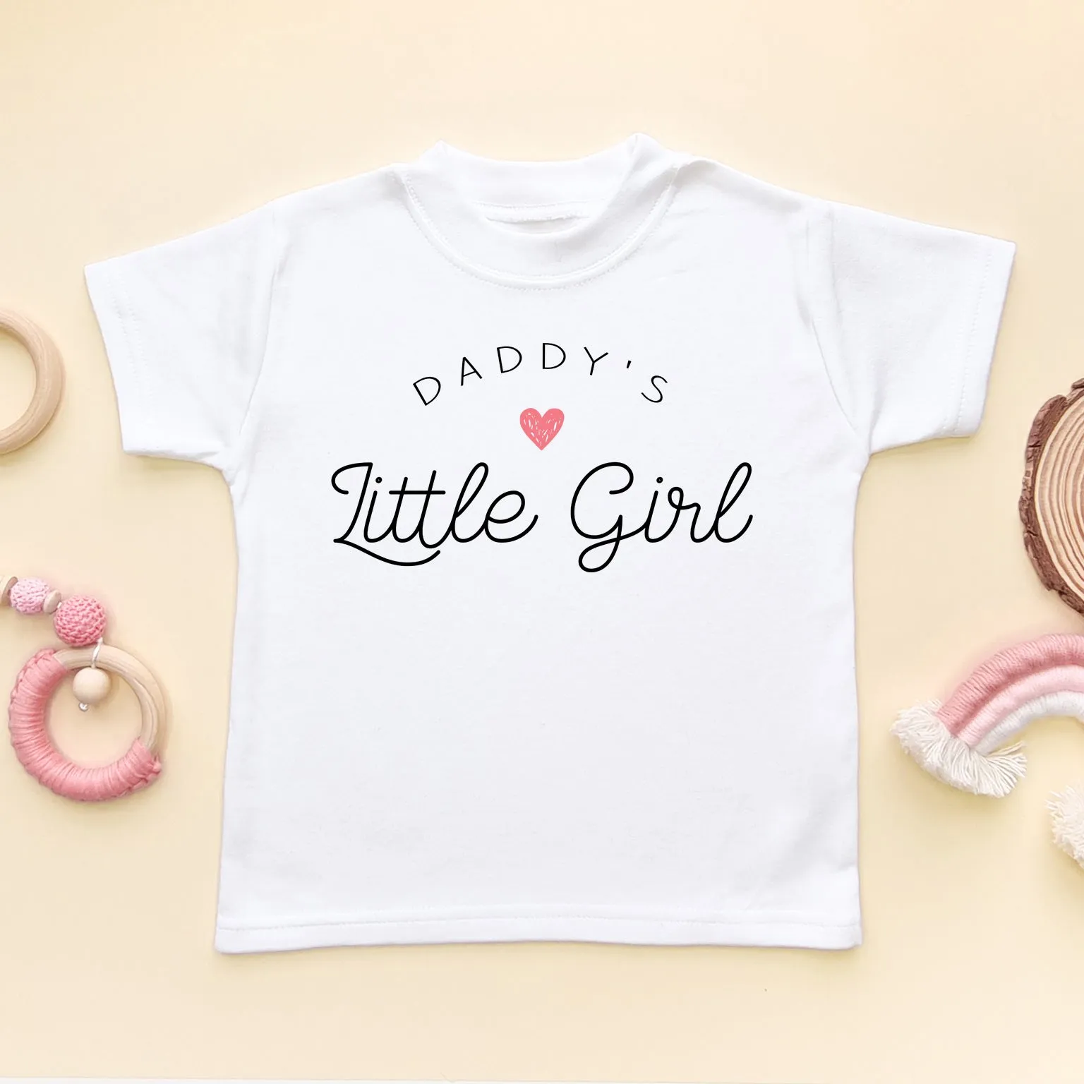 Daddy's Little Girl Toddler & Kids T Shirt