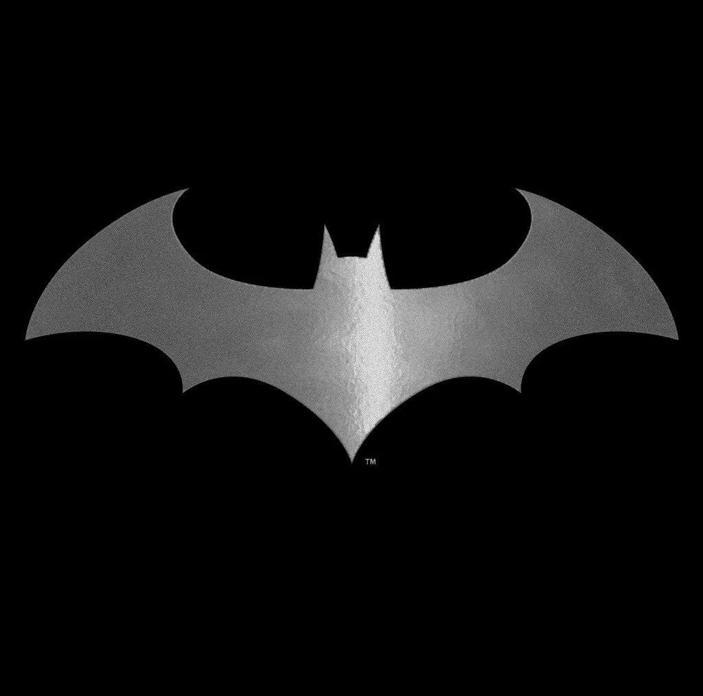 DC Comics Batman Logo Modern Official Men's T-shirt (Black)