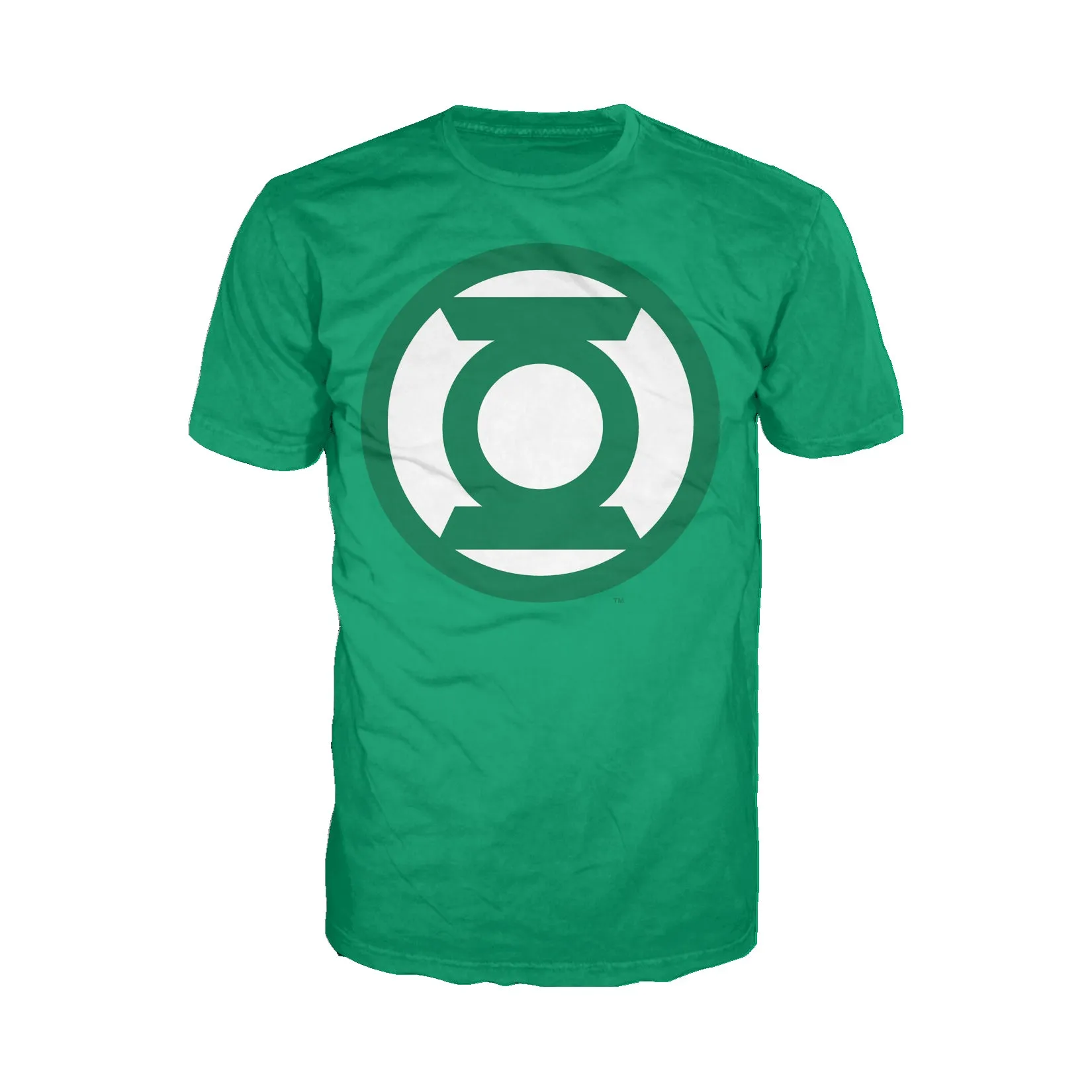 DC Comics Green Lantern Logo Official Men's T-shirt (Green)