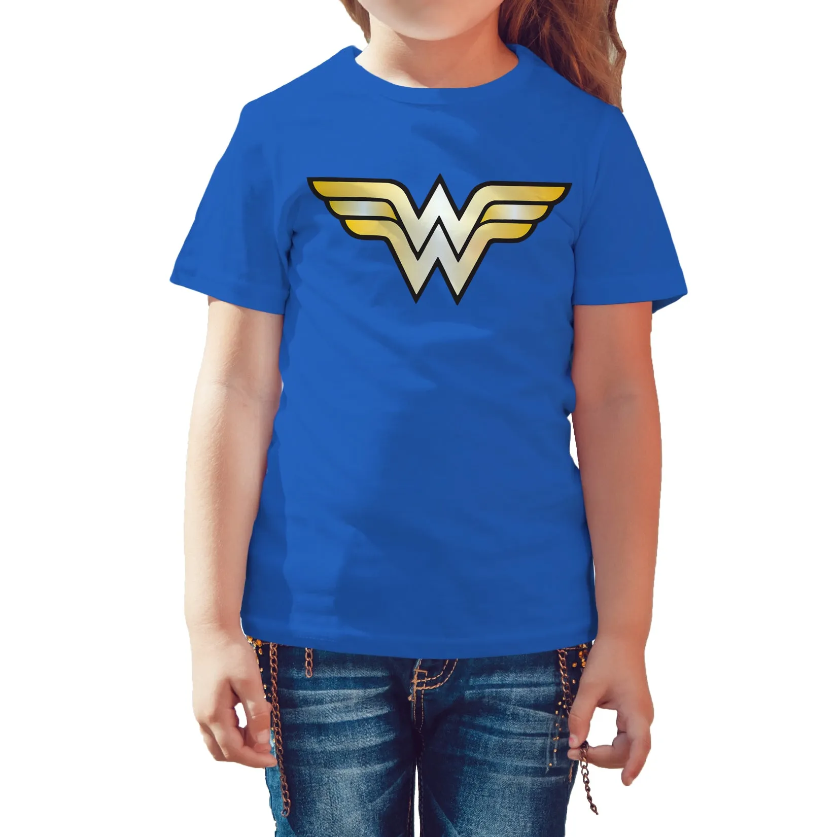 DC Comics Wonder Woman Logo Classic Official Kid's T-shirt
