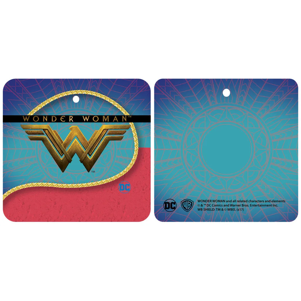 DC Wonder Woman Circle Victory Official Men's T-shirt (Red)