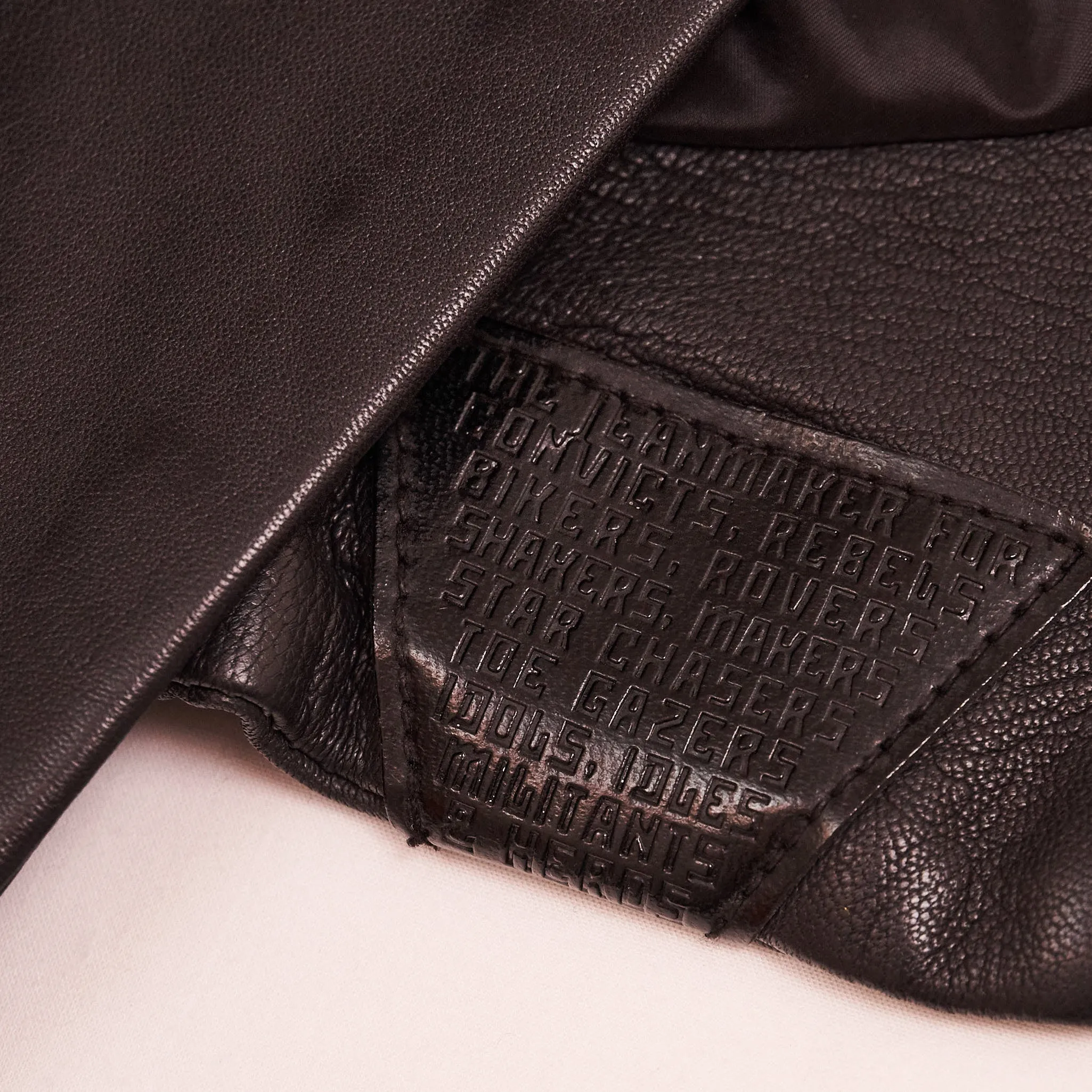 Denham Ladies Leather Blazer