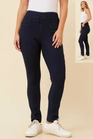 DENIM PULL ON JEANS