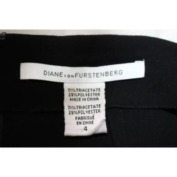 Diane Von Furstenberg - Isela Midi Length Skirt with Side Vents in Black - 4