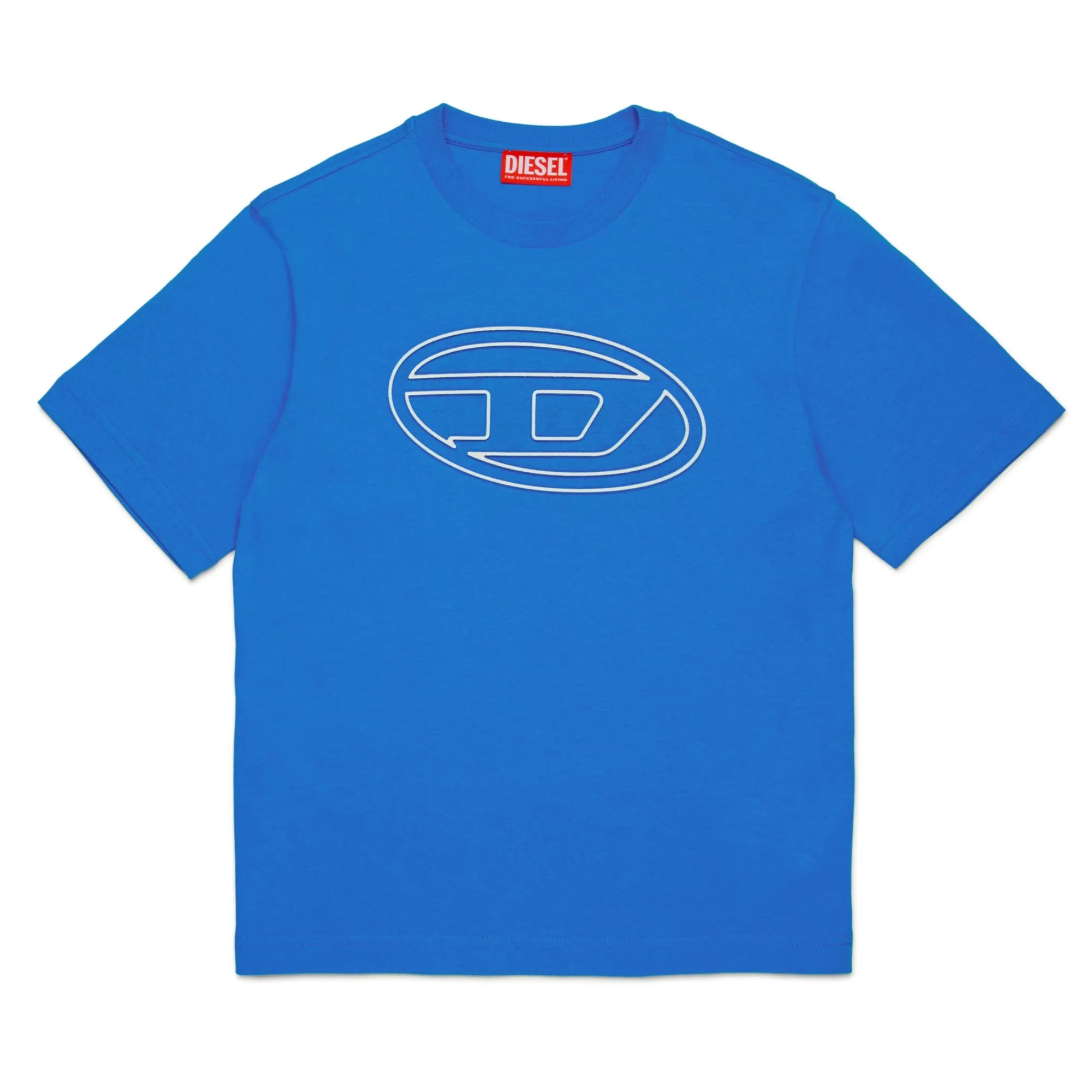 Diesel Blue Oval Logo T-Shirt