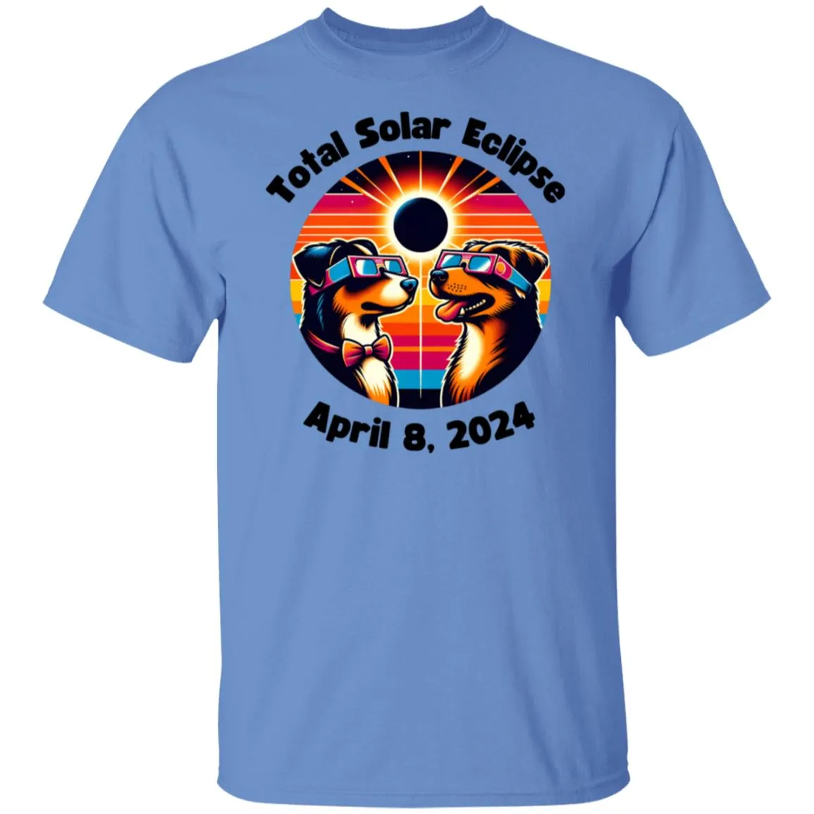 Dogs Solar Eclipse T-Shirt