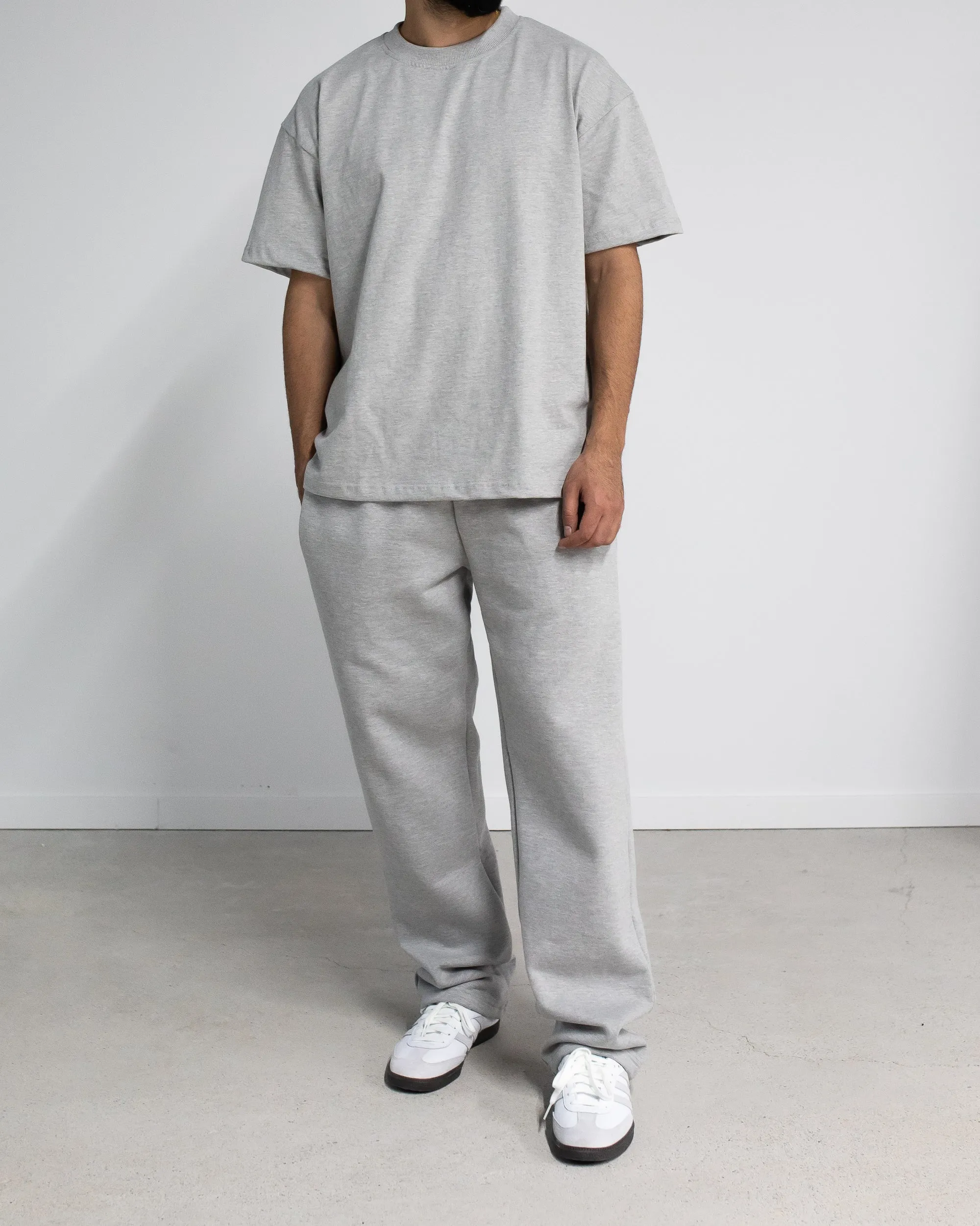 Drop Shoulder T-Shirt - Grey