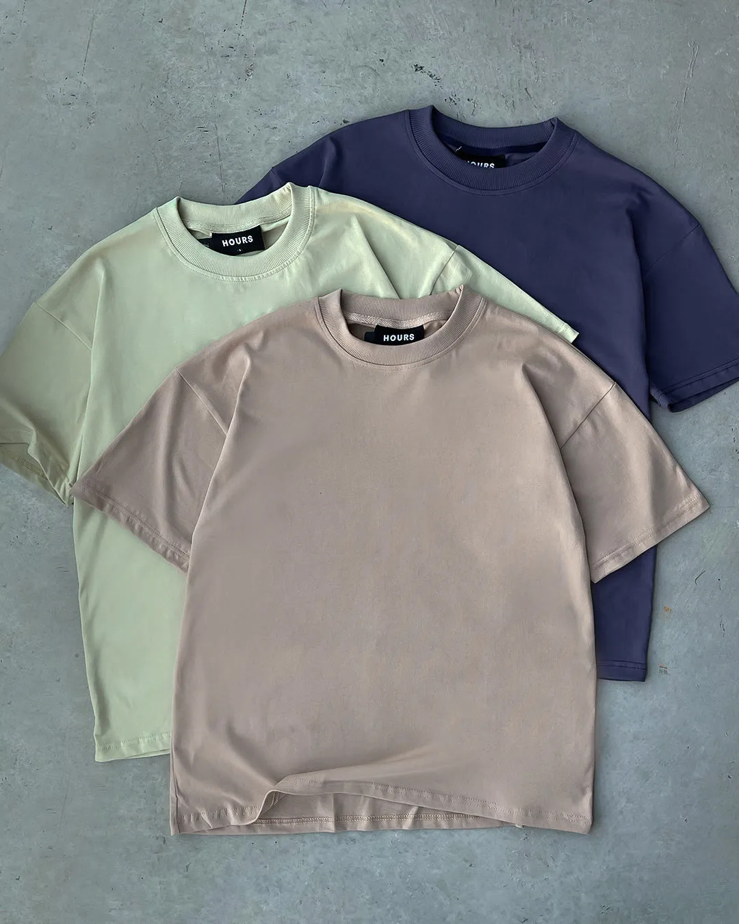 Drop Shoulder T-Shirt - Midnight