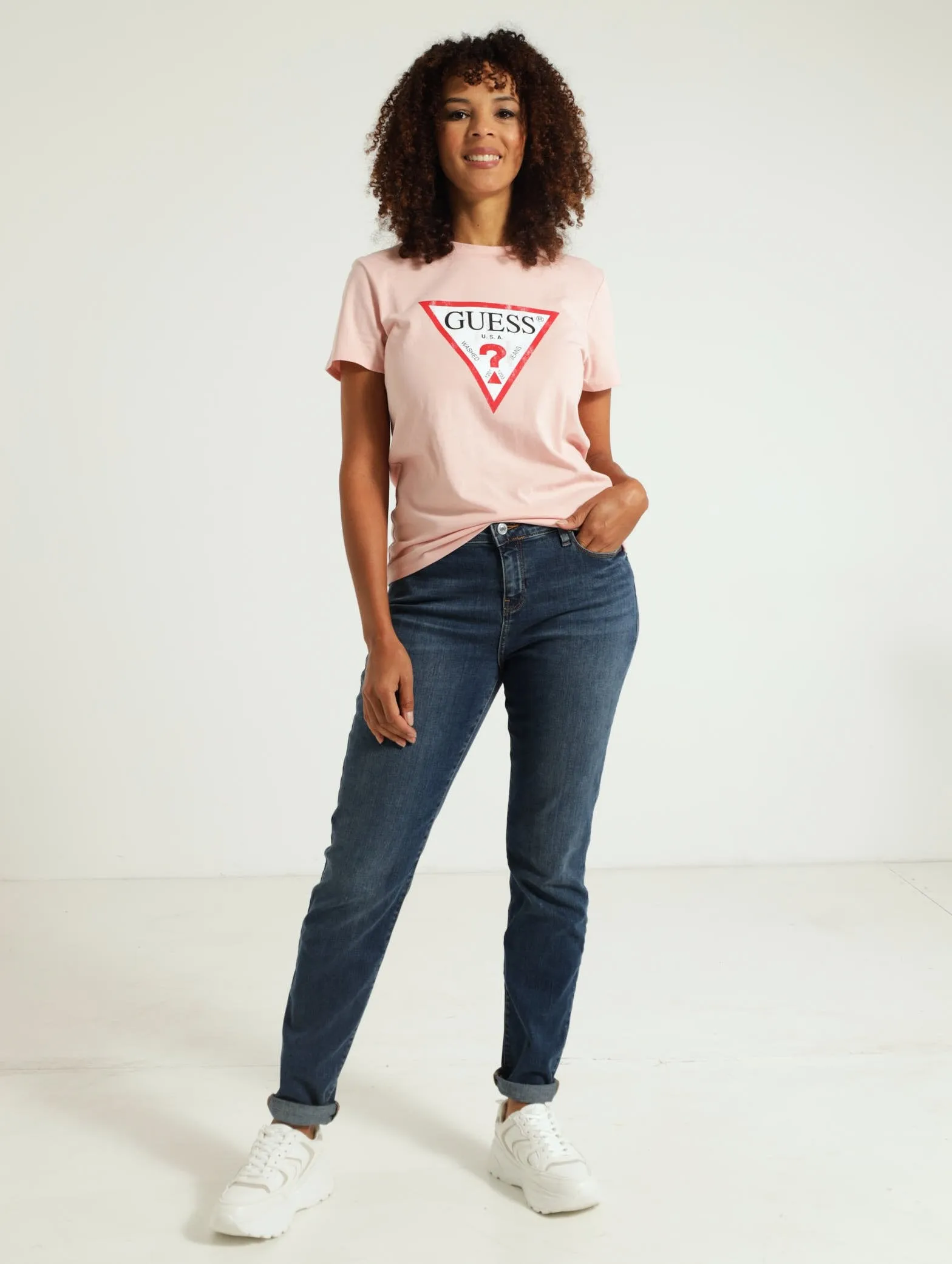 Eco Classic Logo Tee - Pink