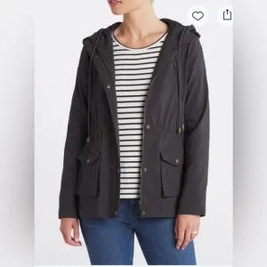 Eden Society Holly Contrast Hood Utility Cargo Jacket- Like New