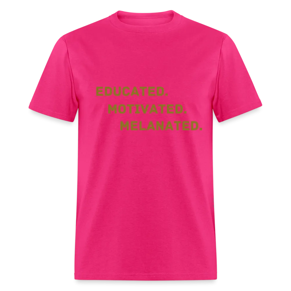 EDUCATED MOTIVATED MELANATED Unisex Classic T-Shirt
