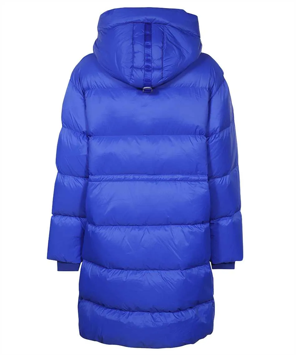 Eira long hooded down jacket