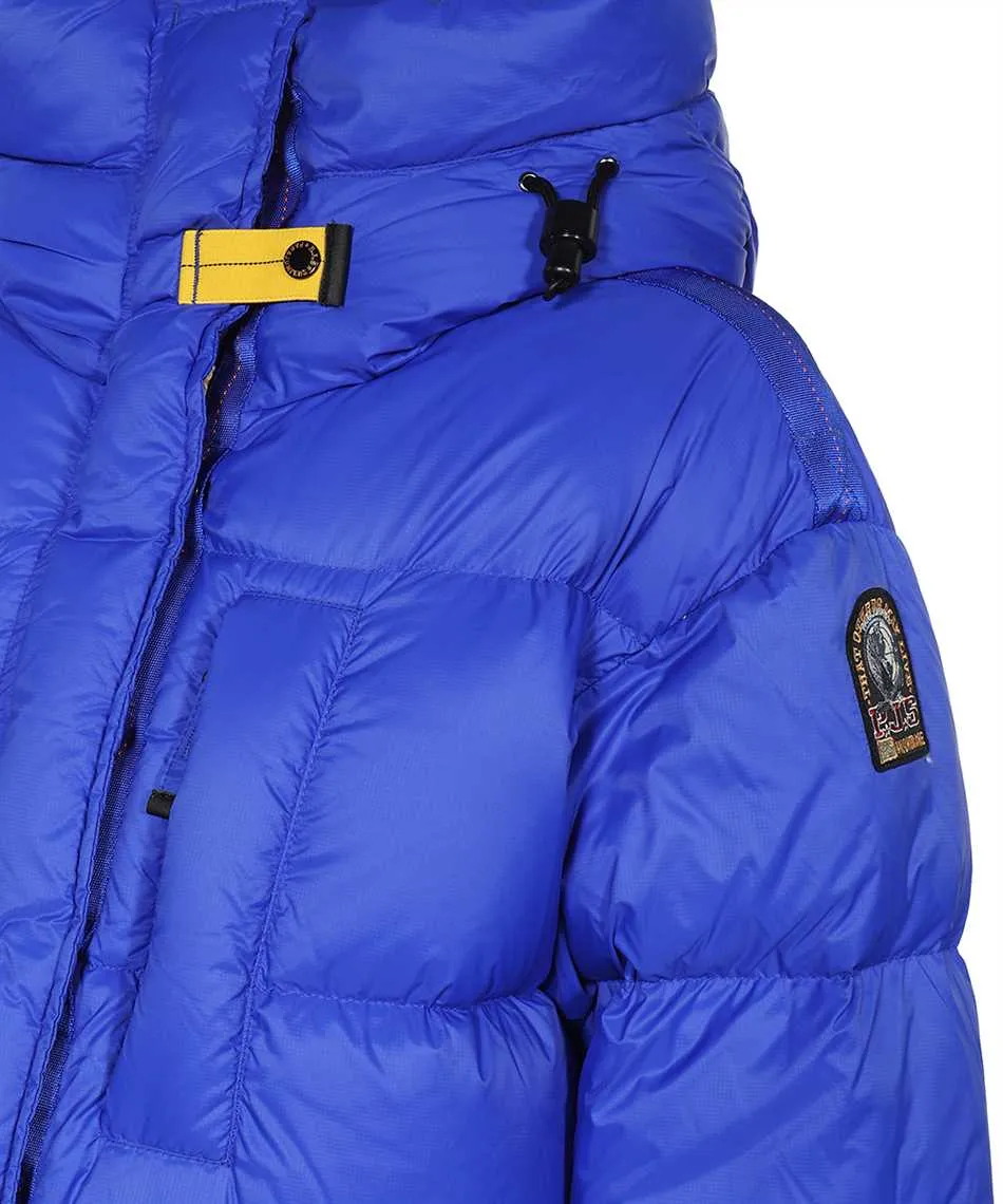 Eira long hooded down jacket