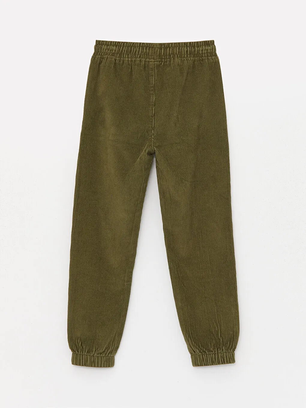 Elastic Waist Velvet Boys Jogger Pants
