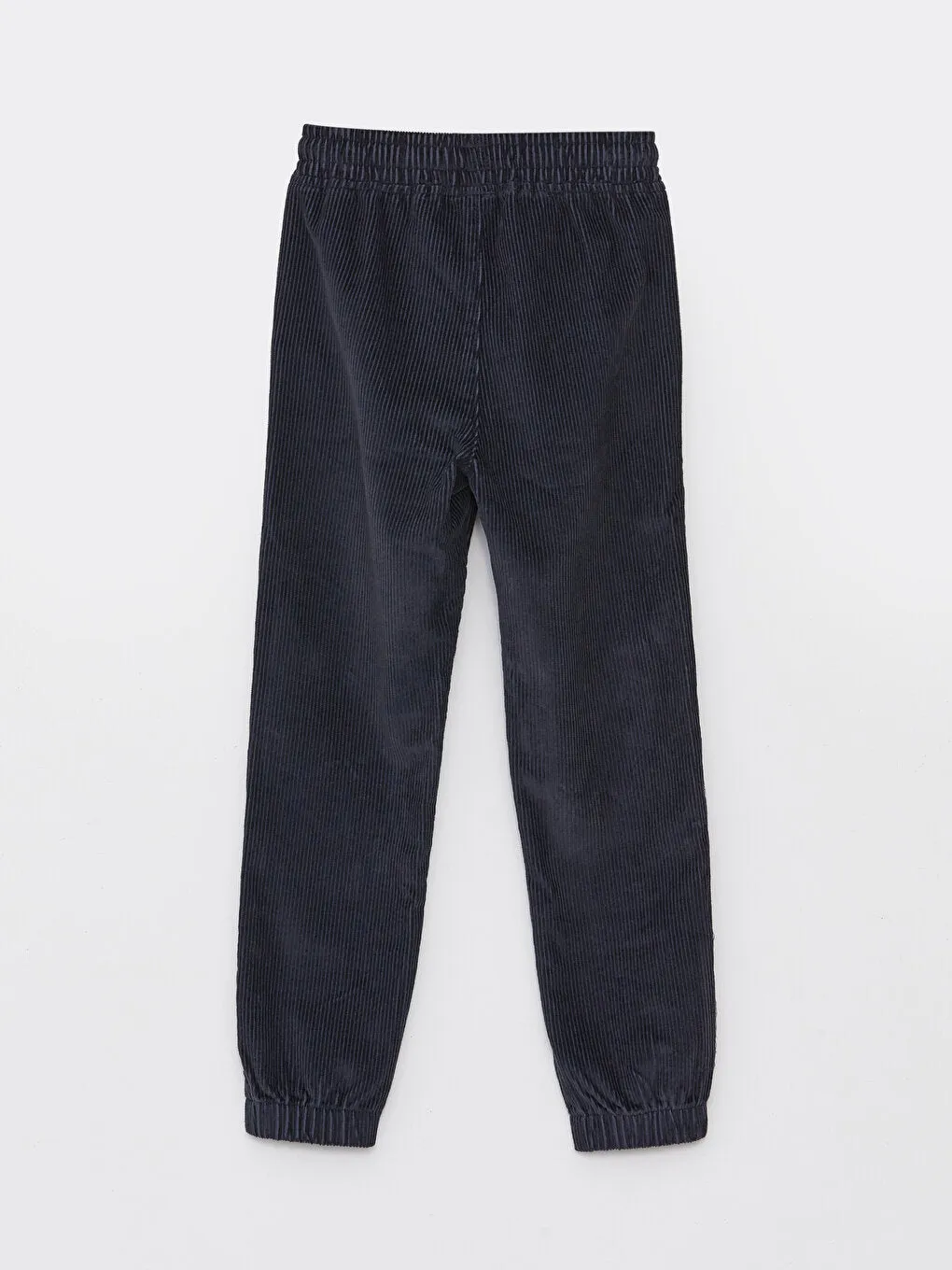 Elastic Waist Velvet Boys Jogger Pants