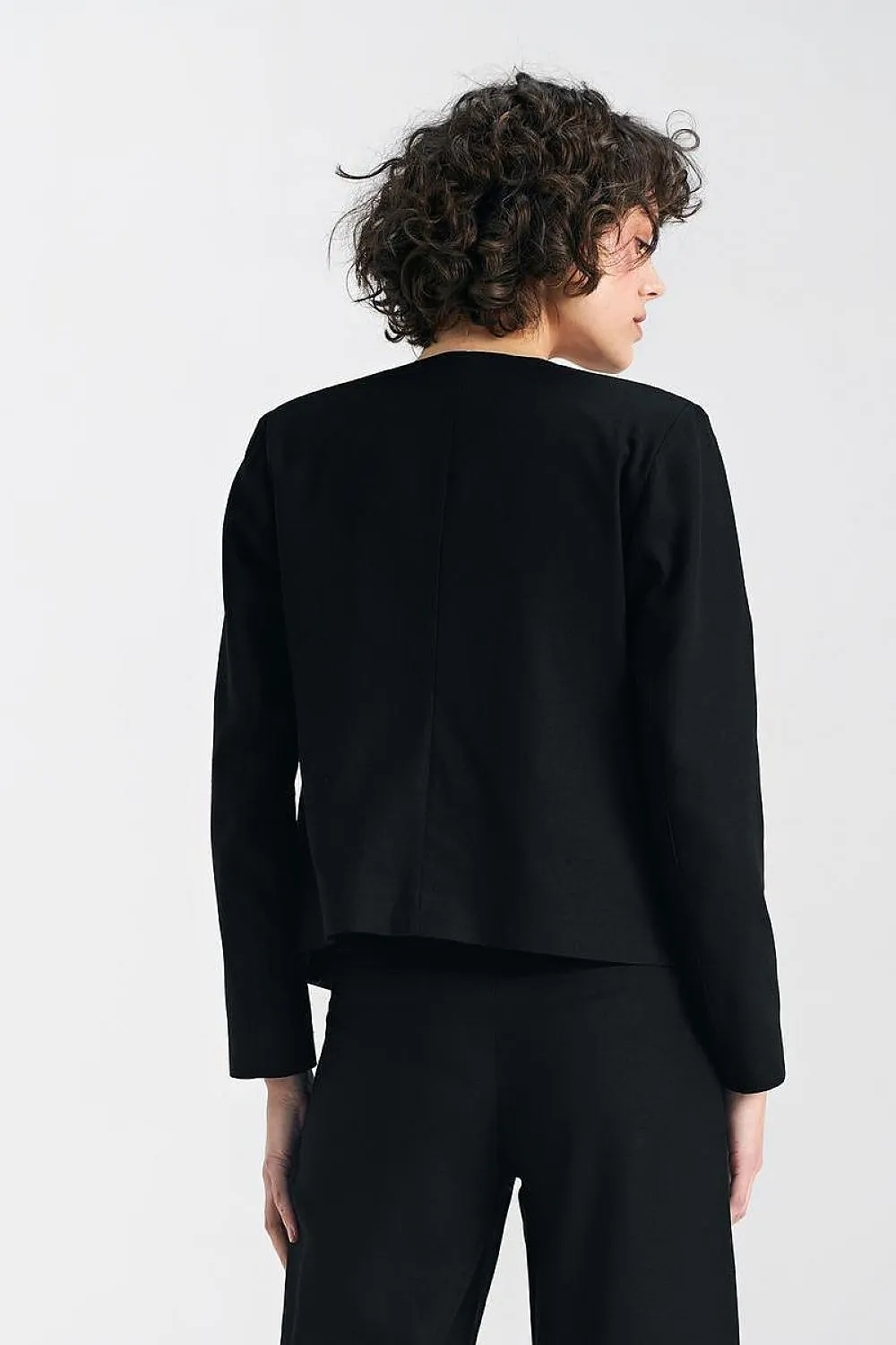 Elegant Boxy Blazer Jacket
