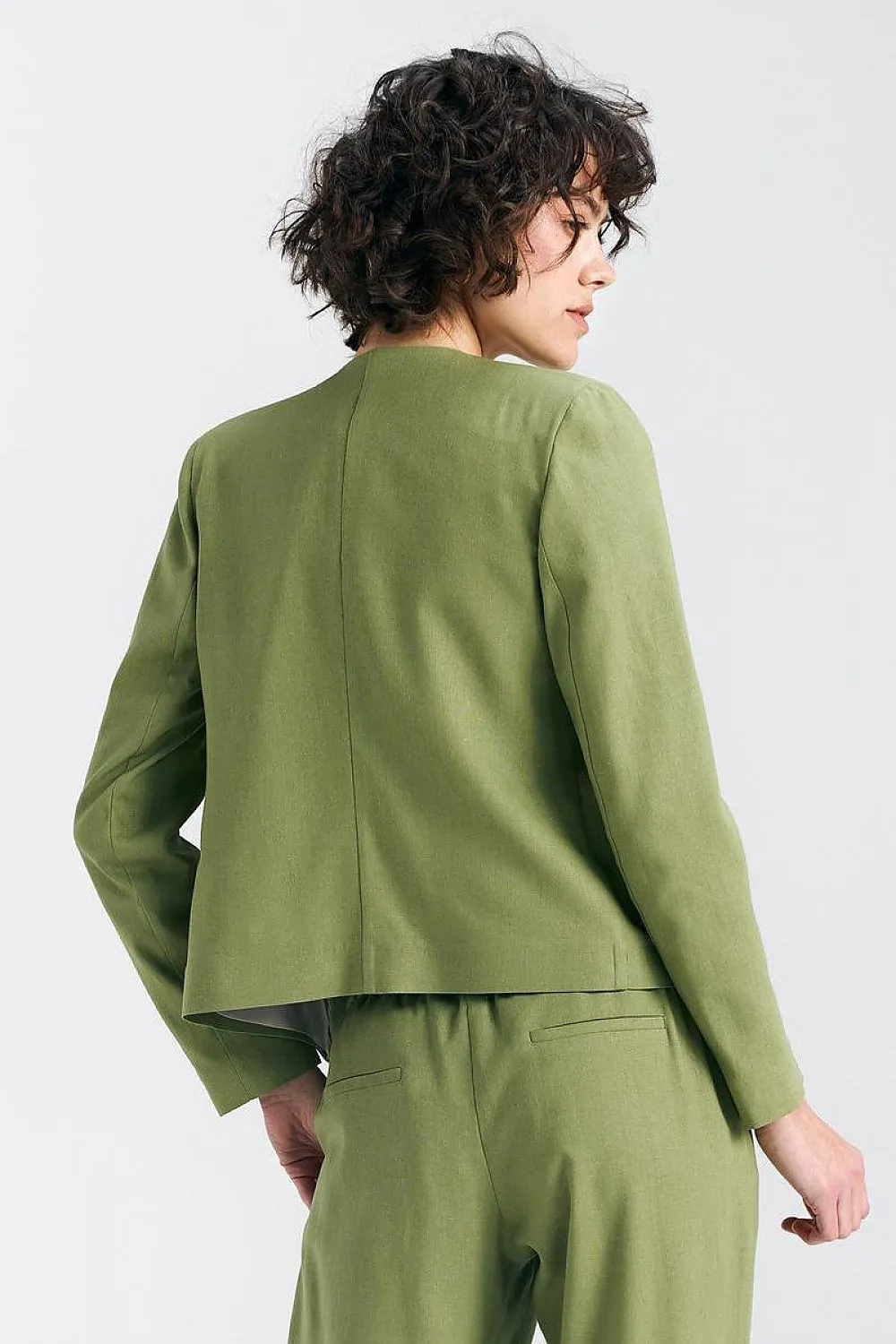 Elegant Boxy Blazer Jacket