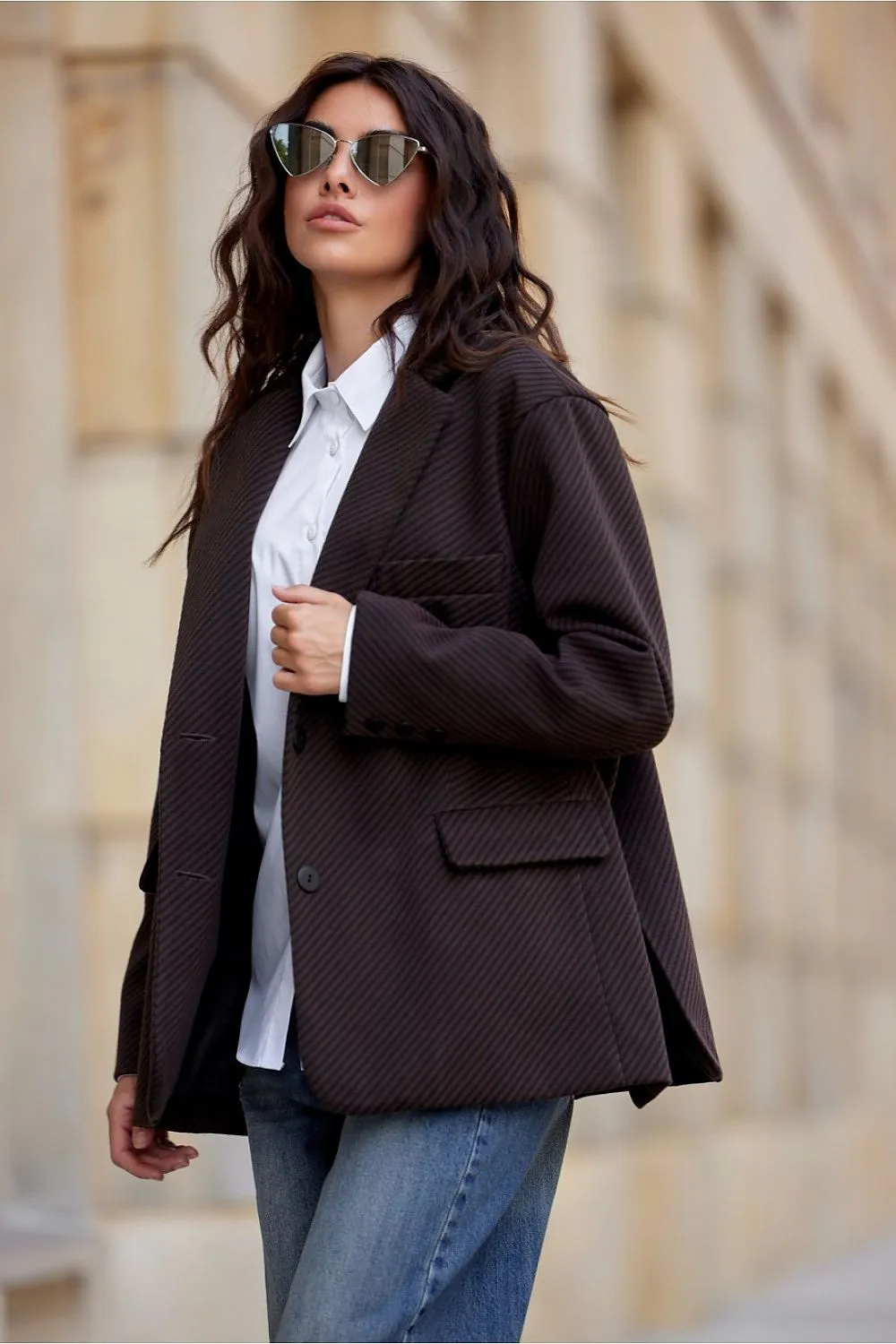 Elegant Loose Cut Blazer
