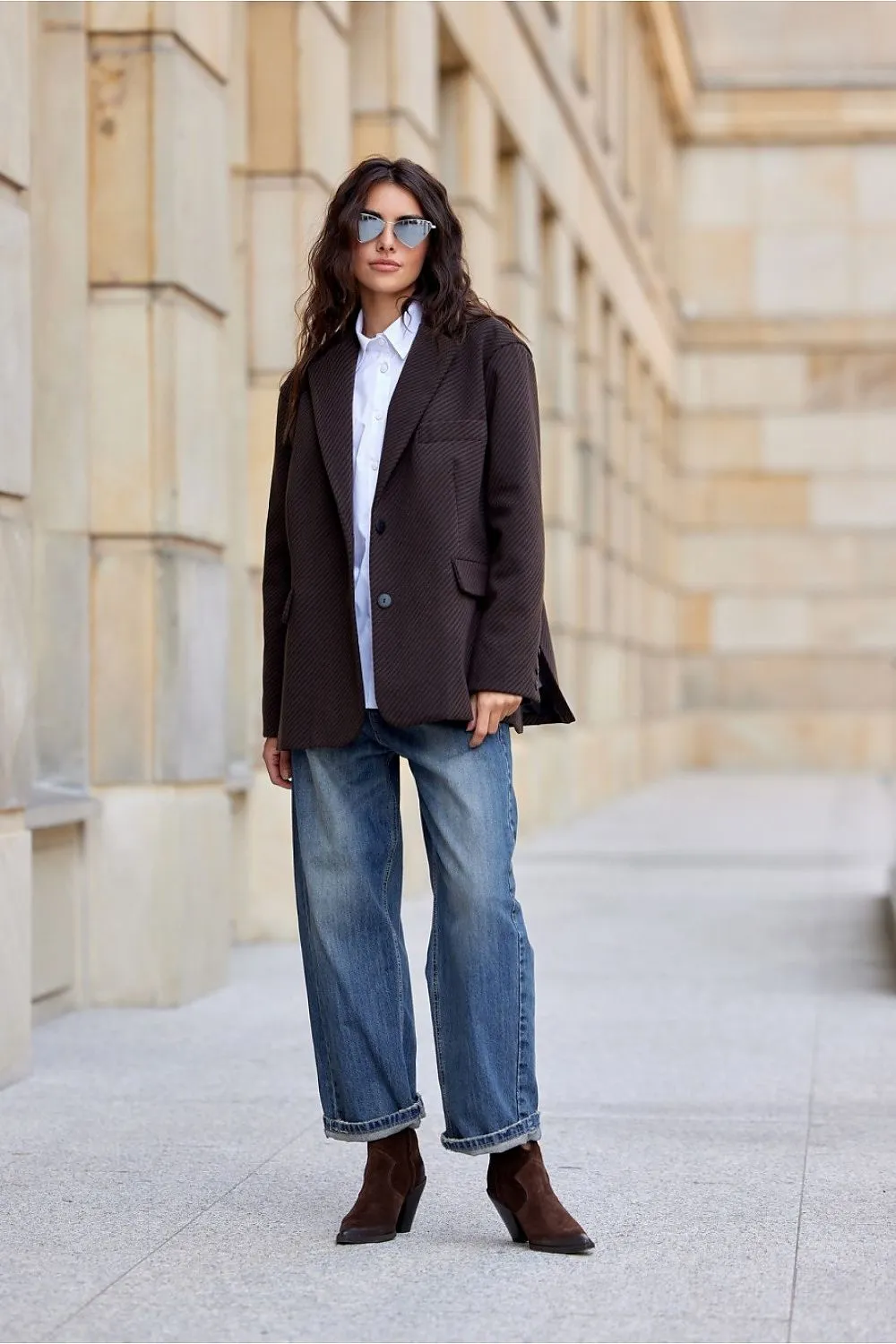 Elegant Loose Cut Blazer