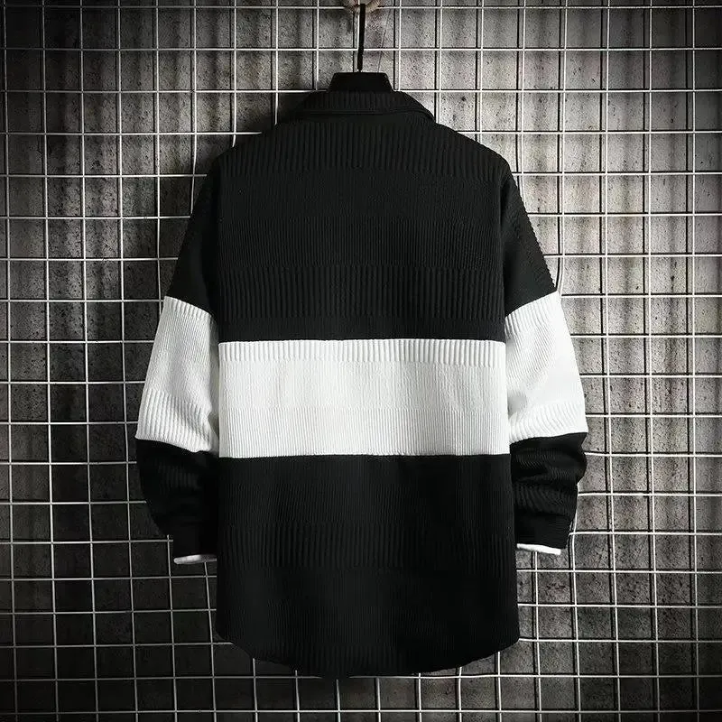 Elegant und Geschützt: 'StilMeister' Strickjacket, ideal für den Mann!