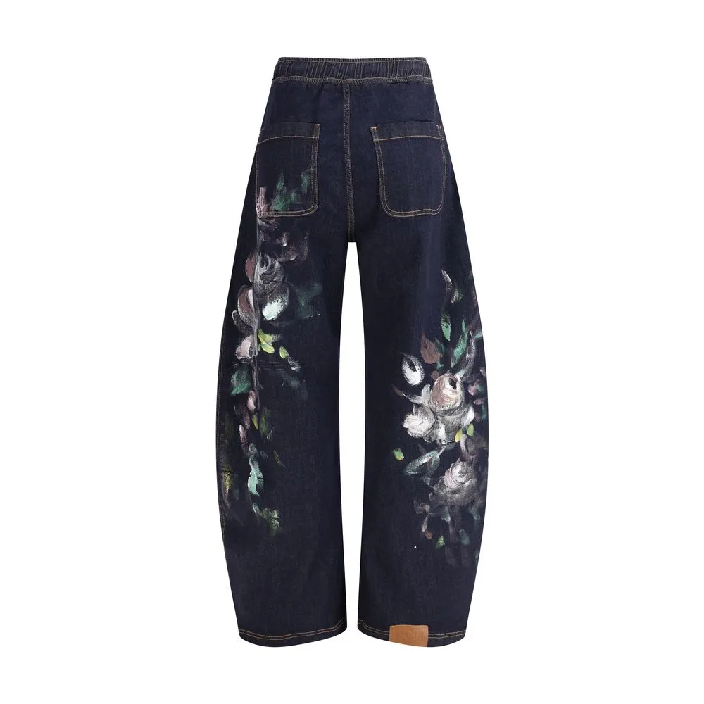 Ella Floral print Jeans