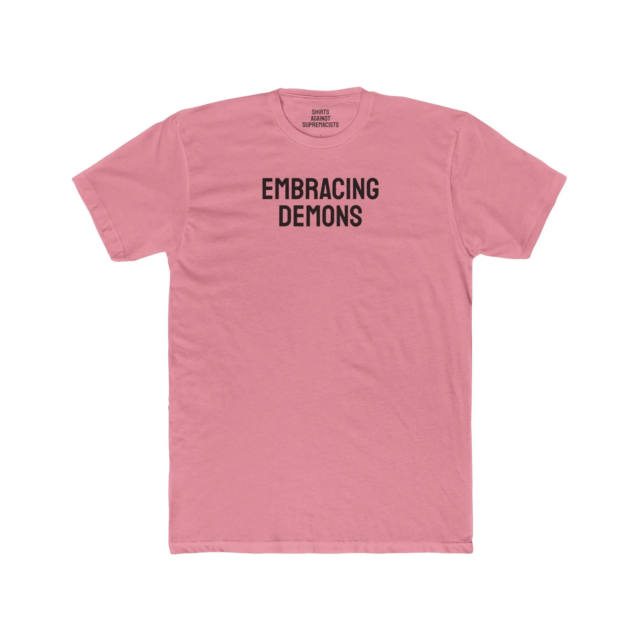 Embracing Demons - Unisex Cotton Crew Tee