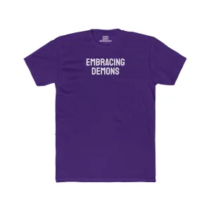 Embracing Demons - Unisex Cotton Crew Tee