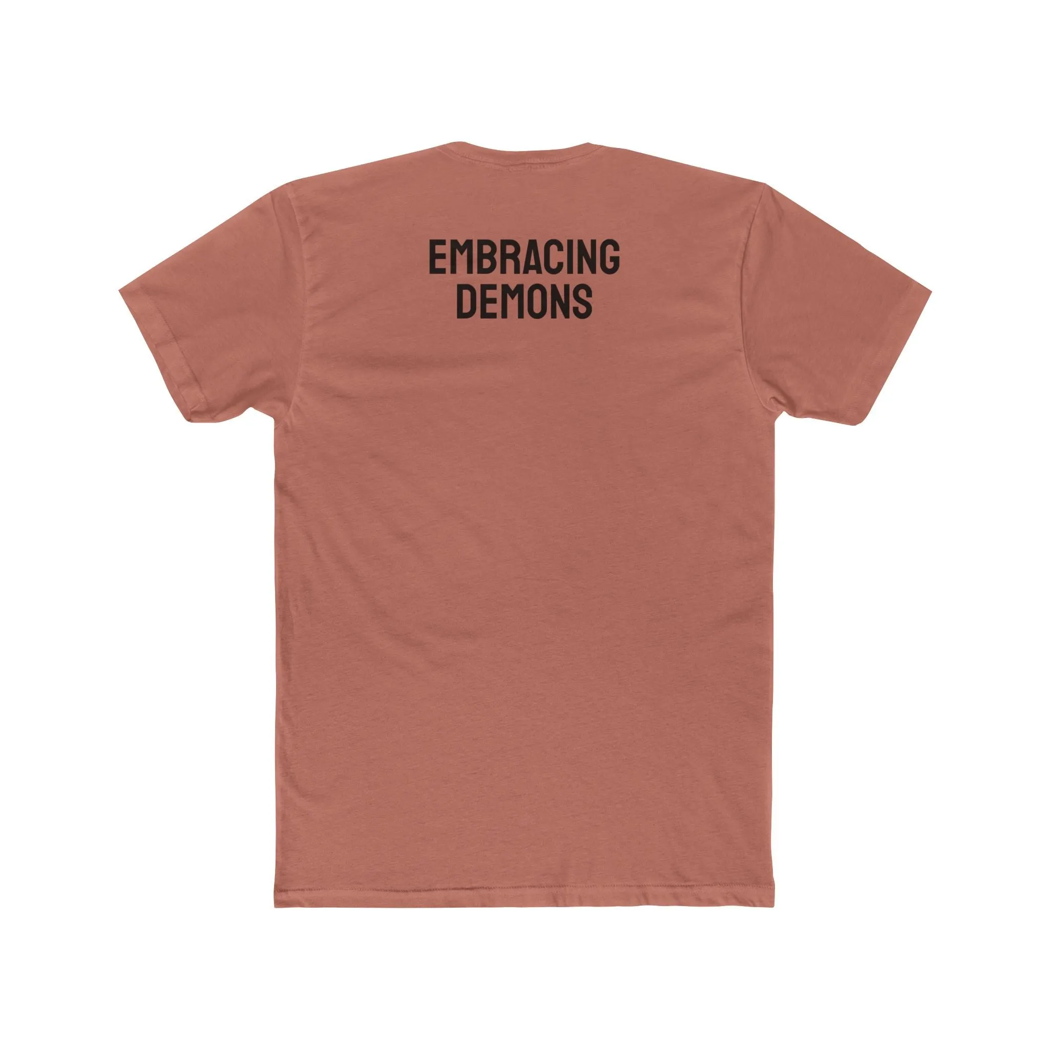 Embracing Demons - Unisex Cotton Crew Tee